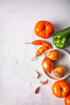 Studio shot of ripe vegetables