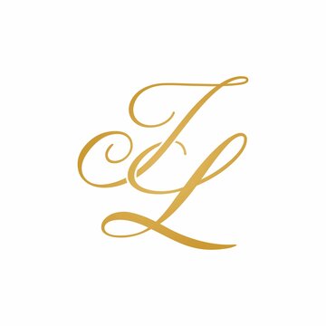 JL initial monogram logo