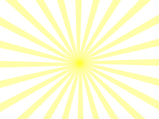 orange and yellow sunlight sunburst sunshine background design for light ray banner, ads, template, product, social media, sales, promotion background wallpaper vector illustration

