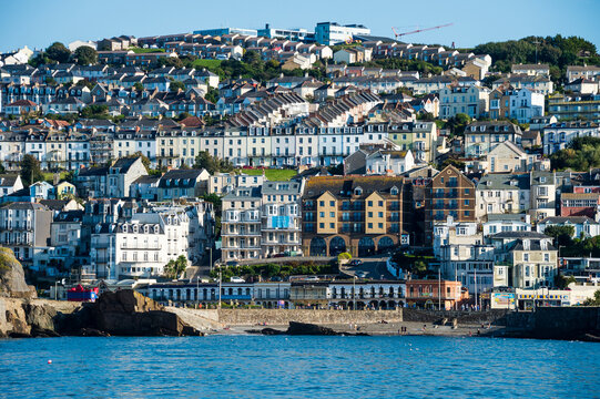 UK, England, Devon, Seafront of Ilfracombe