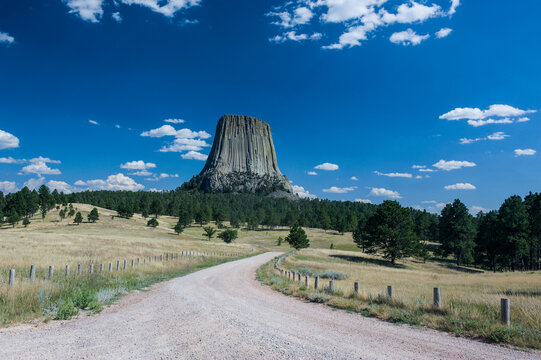 USA, Wyoming, Devils Tower National Monument