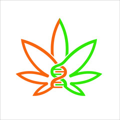 marijuana or cannabis with DNA