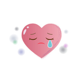 助け合いハートのキャラクター