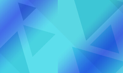geometric triangle on blue gradient background