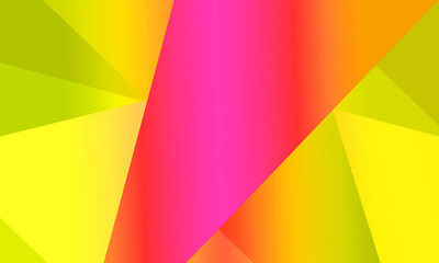 gradient background in the middle of the geometric triangle