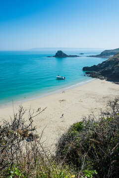 United Kingdom, Channel islands, Herm, Belvoir bay