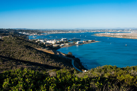 USA, California, San Diego, Overlook over San Diego