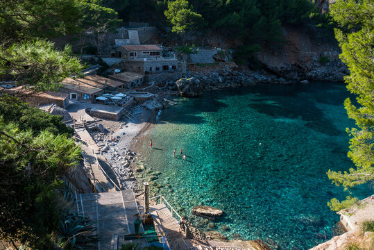 Spain, Baleares, Mallorca, Sa Calobra, Platja de Sa Calobra