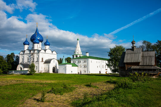 Nativity of the virgin cathedral, Suzdal, Golden ring, Russia
