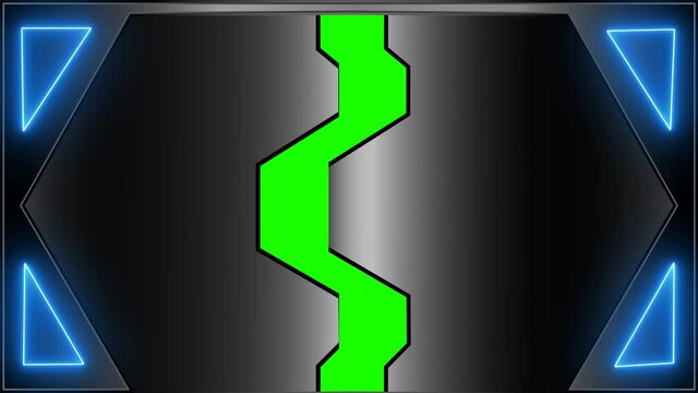 Black steel gate concept, Animated futuristic industrial gate, Animated gate, suitable for video intro youtube, opening game,etc.