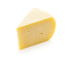 Block of hard cheese.