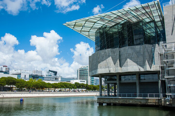 Oceanarium at Expo-ground Parque das Nacoes, Lisbon, Portugal