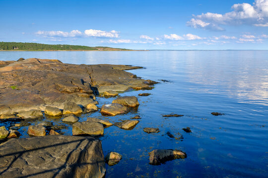 Coastal path Prins Bertils Stig, Tylosand, Halland, Sweden
