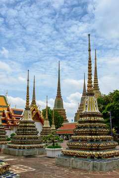 Thailand, Bangkok, Wat Pho, Wat Phra Chetuphon, Phra Chedi Rai,