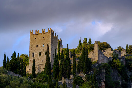 Italy, Trentino, Castello di Arco