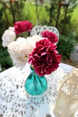 bouquet of pink roses