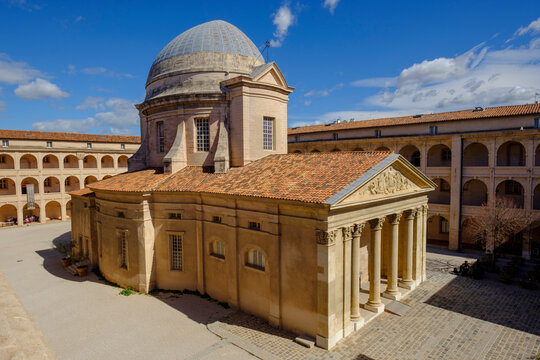 France, Marseille, old town, chapel of La Vieille Charite