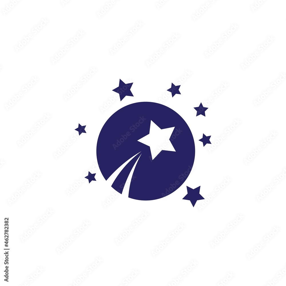 Wall mural star illustration vector