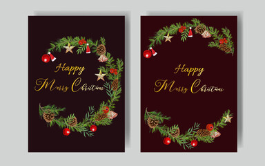      Flower Wedding Chritmas Watercolor Wedding invitation Floral Premium Vektor