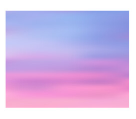 Obraz premium Abstract colorful Sunrise or Sunset. Gradient Blur Texture. Vector illustration.