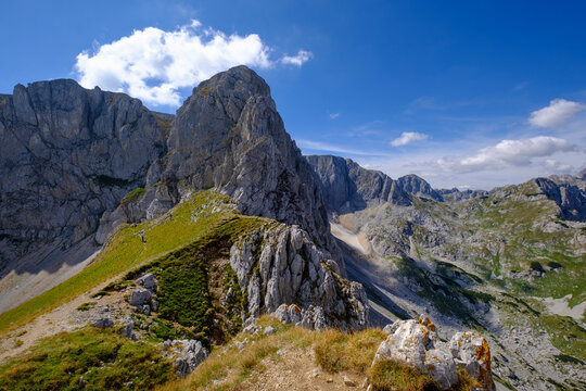 Montenegro, Durmitor National Park, Durmitor massif, view from mountain Savin kuk