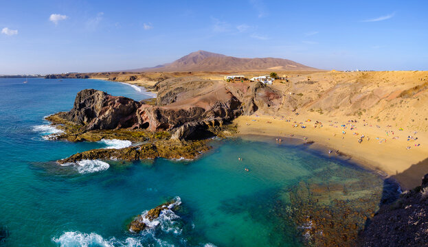 Playas de Papagayo, Lanzarote, Spain