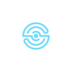 symbol S logo vector icon download template