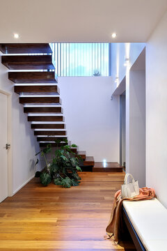 Staircase in modern home