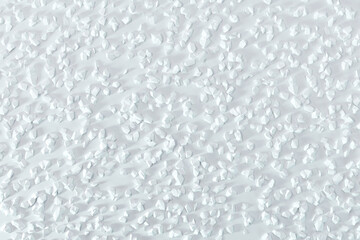 white gravel texture on white background