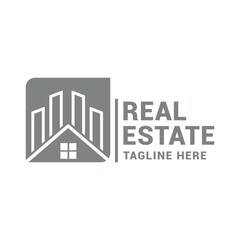 real estate logo vector template.