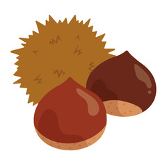いが栗のイラスト