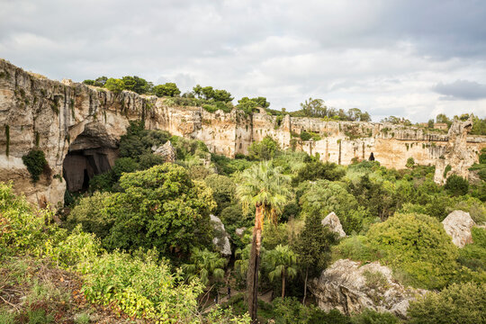 Italy, Sicily, Syracuse, Ear of Dionysius
