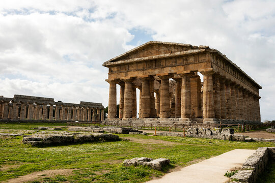 Rins of the Temple of Hera, Paestum, Italy