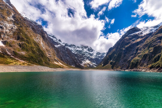 Lake Marian, Fiordland National Park, South Island, New Zealand
