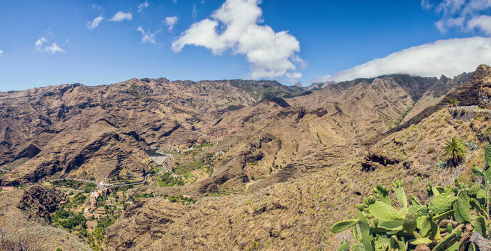 Spian, Canary Islands, Landscape on La Gomera