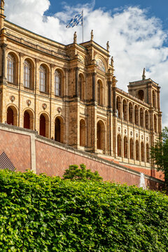 Bavarian Parliament, Maximilianeum, Munich, Bavaria, Germany