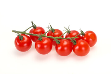 Ripe tomatoes on the branch
