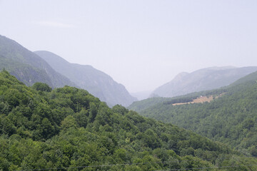 Fototapeta premium landscape in the mountains