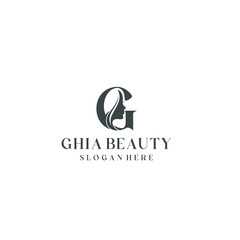 Letter G and Beauty Face logo concept ready for your brand