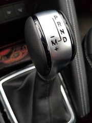 Gearshift lever in the car