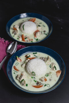 Tom Ka Gai, Thai soup with chicken
