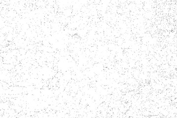 Grunge texture of uneven background randomly dotted with dots. Vector illustration. Overlay template