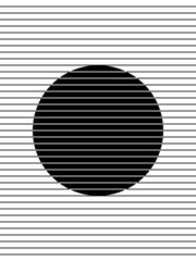 Geometric Design With Circles, Stripes And Rainbow. Black And White Modern Poster. Abstract Wall Art. Digital Art Of Interior Decoration For Print. Abstract Geometric Minimal Poster 