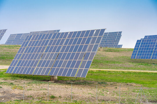 Spain, Andalusia, solar energy cells