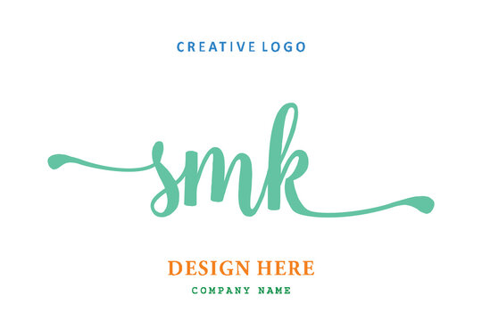 SMK lettering logo is simple, easy to understand and authoritative