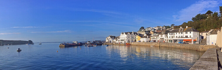 St Mawes Harbour and town , Cornwall, UK