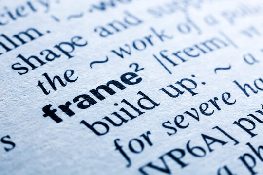 Keyword in a dictionary, frame