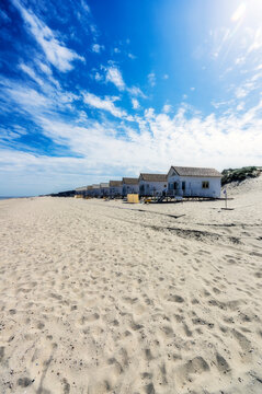 Netherlands, Zeeland, Domburg, beach houses