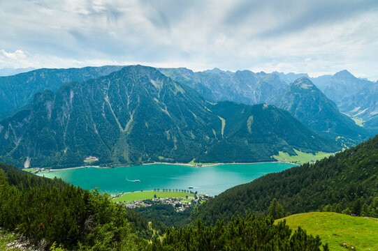austria, Tyrol, Maurach, Achensee, Rofan, Rofan Mountains