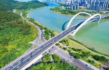 Nanning Bridge, Guangxi Zhuang Autonomous Region, China